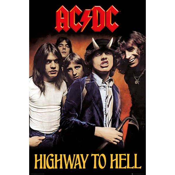 Poster AC/DC "Highway to Hell"