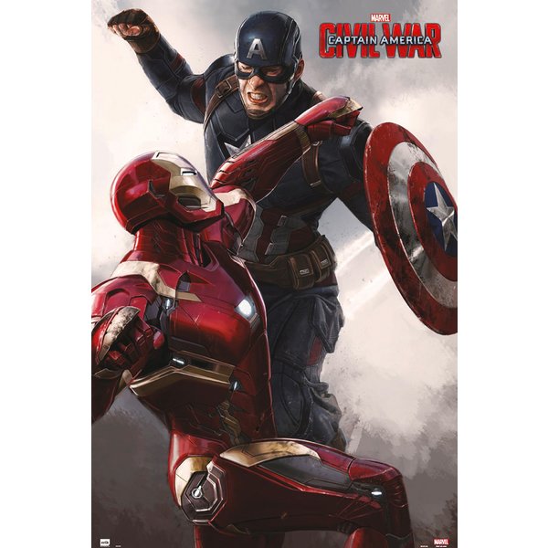 Poster Marvel Captain America - Civil War 