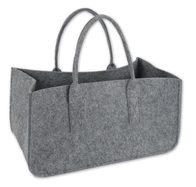 Sac en feutre pour bois de chauffage Gris clair, en vente sur Close Up ~ Feutre Pour Bois Sac en feutre pour bois de chauffage Gris clair, en vente sur Close Up ~ Feutre Pour Bois