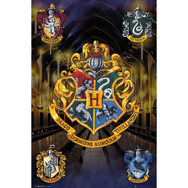 Poster Harry Potter"Poudlard" 