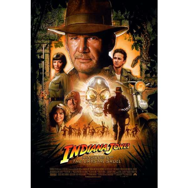 Poster XXL Indiana Jones - Kingdom of the