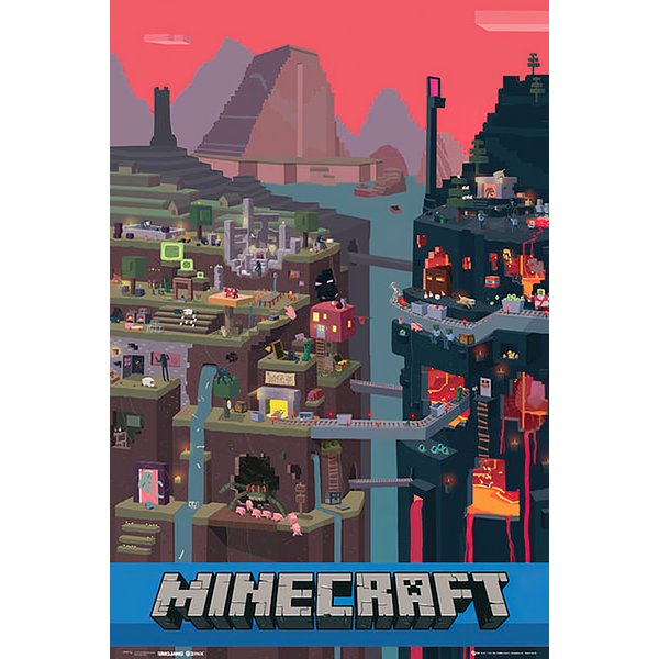 Poster le monde de Minecraft 