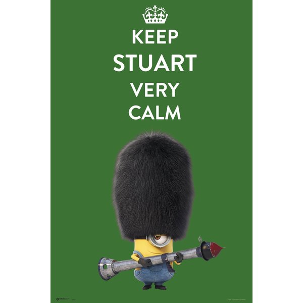 Poster de Minions "Keep Stuart