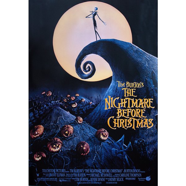 Poster l´Etrange Noel de M. Jack (en anglais Nightmare Before Christmas)