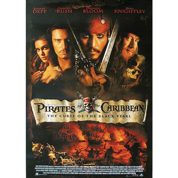 Poster Pirates de Caraïbes 