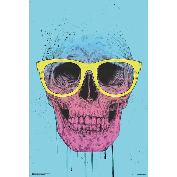 Poster Pop Art - Skull