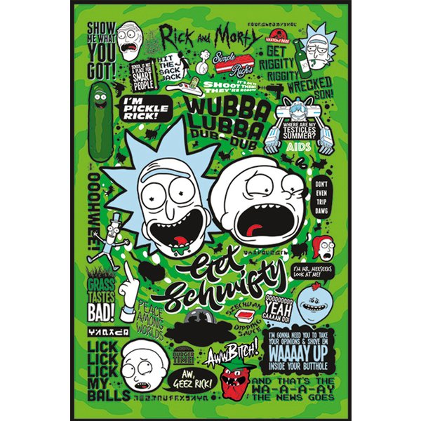 Poster Rick and Morty - Quotes 2