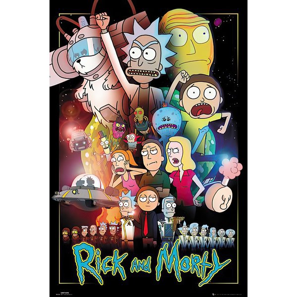 Poster Rick and Morty - Wars
