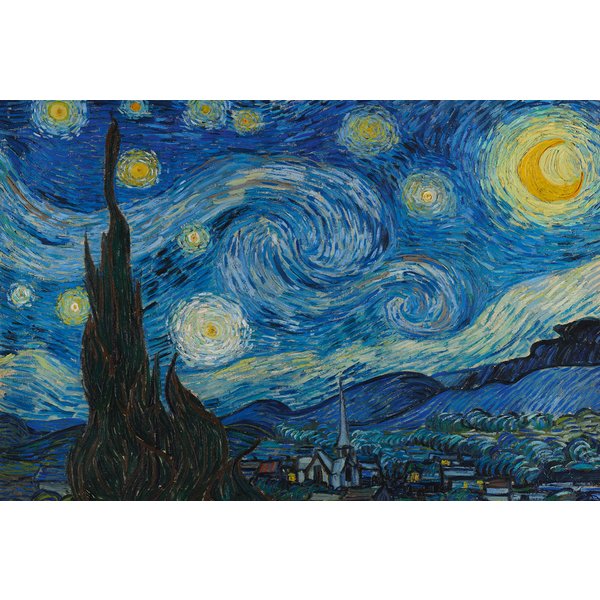 Poster Vincent Van Gogh la Nuit étoilée