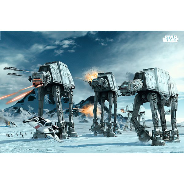 Poster Star Wars AT-AT Fighter