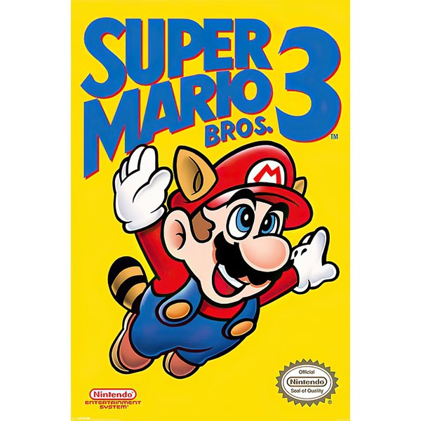 Poster Super Mario Bros. 3