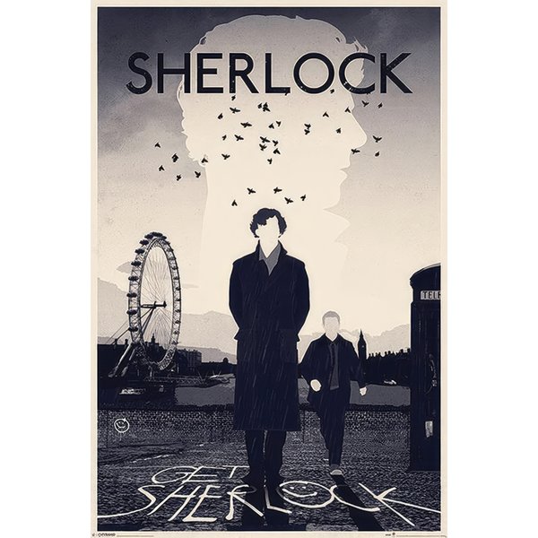 Poster de Sherlock "Get Sherlock"