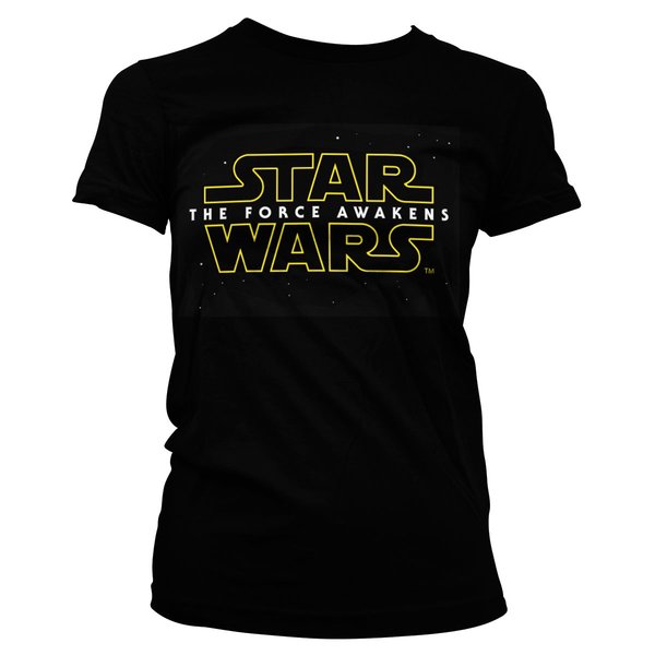 T-Shirt pour dame Logo 1 Star Wars/La guerre des Étoiles.