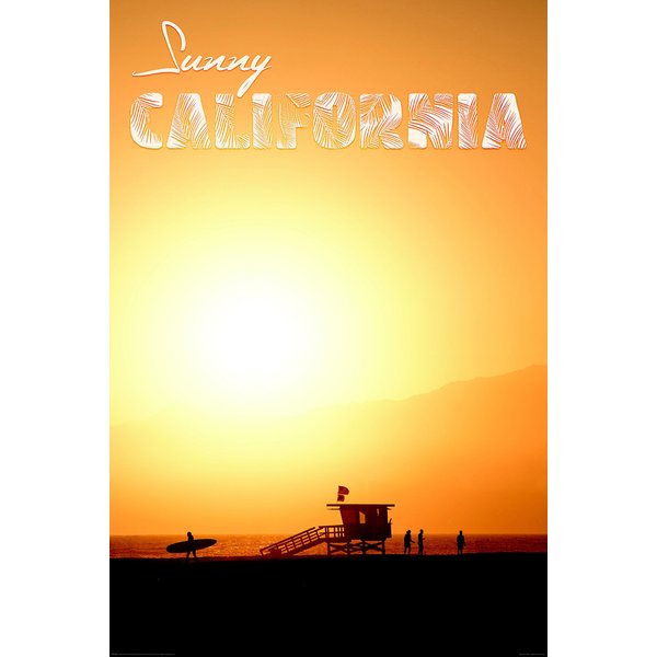 Poster "Sunny California"