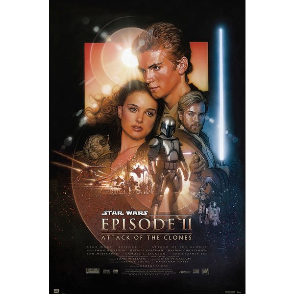 Poster Star Wars : Épisode II