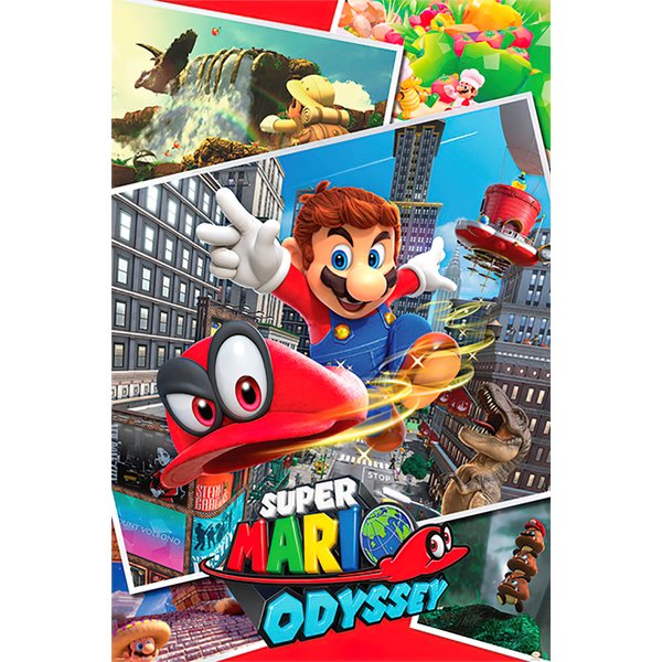Poster Super Mario Odyssey -