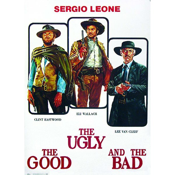 THE GOOD, THE BAD & THE UGLY, Poster, Affiche