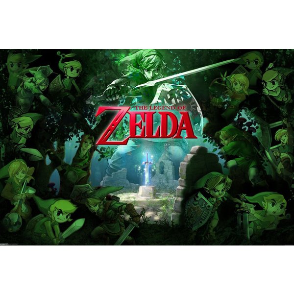 Poster"La Legende de Zelda"