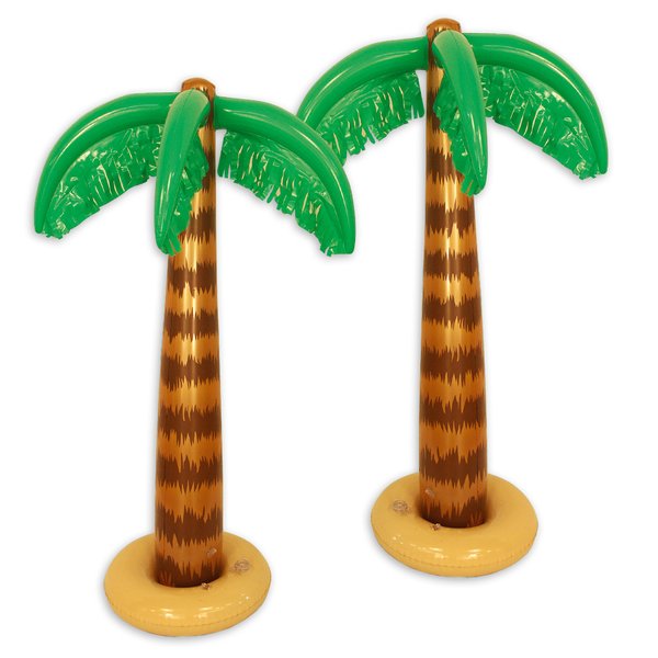 Set de 2 Palmiers tropicaux gonflables