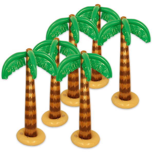 Set de 6 Palmiers tropicaux gonflables