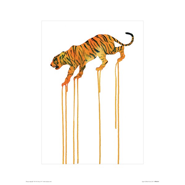 Impression d'art Tigre -