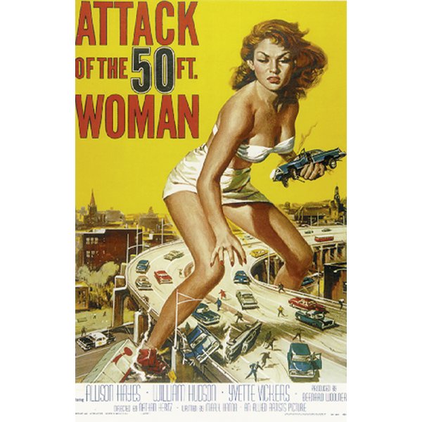 ATTACK OF THE 50 FT. WOMAN, Poster, Affiche