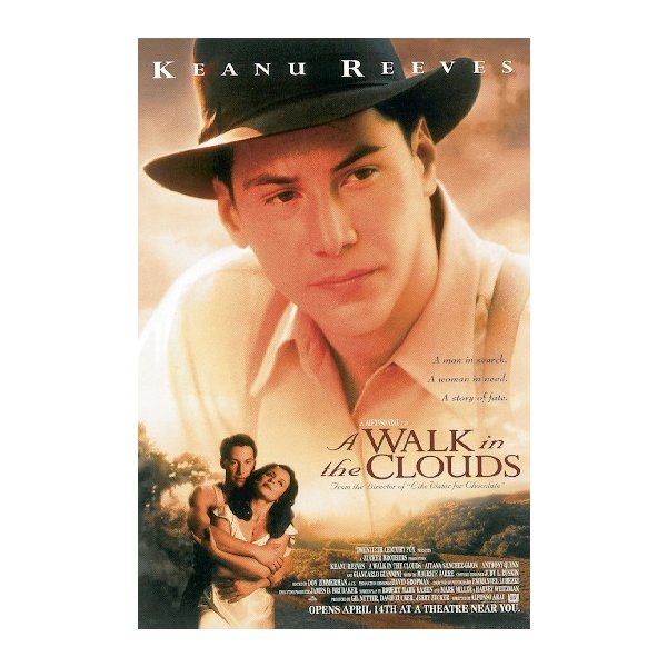 Poster Les vendanges de feu (en anglais A Walk in the Clouds )