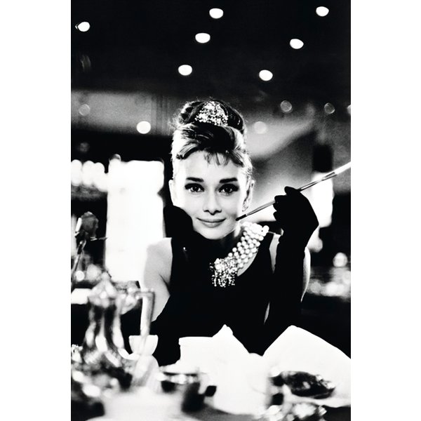 AUDREY HEPBURN POSTER, Affiche