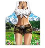 Tablier de cuisine pour elle, look Tyrol