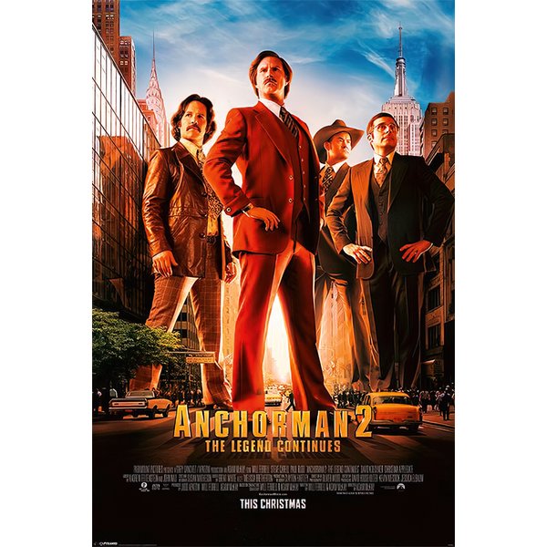 Poster Anchorman 2 Affiche du film