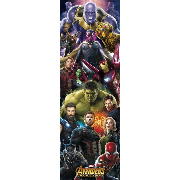 Poster de porte Marvel Avengers Infinity War - 