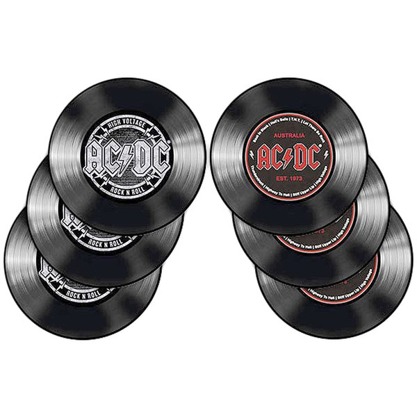Dessous de verre AC/DC - Disque Vinyl 