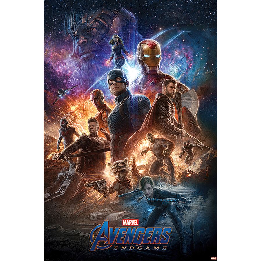 Poster Marvel Avengers : End Game - From The Ashes, sur Close Up