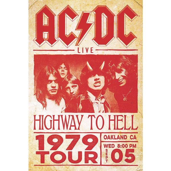 Poster AC/DC - Highway To Hell 