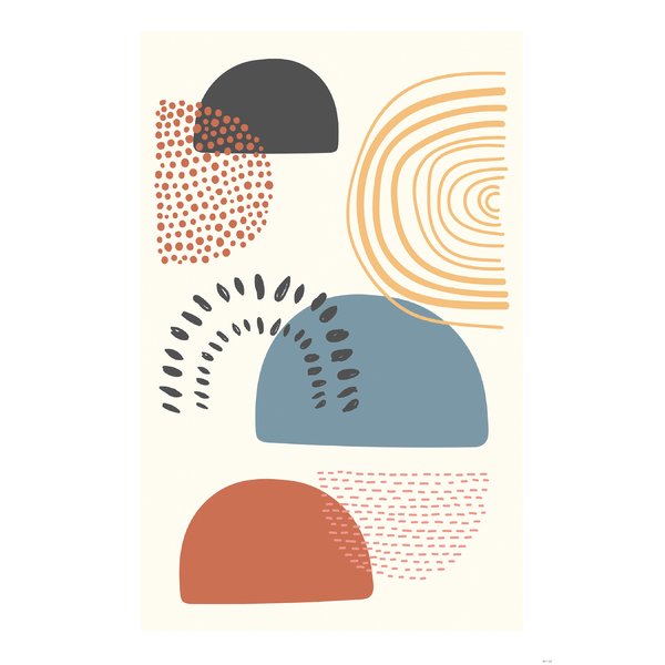 Poster Abstract Shapes -