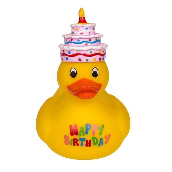 Canard de bain Happy Birthday