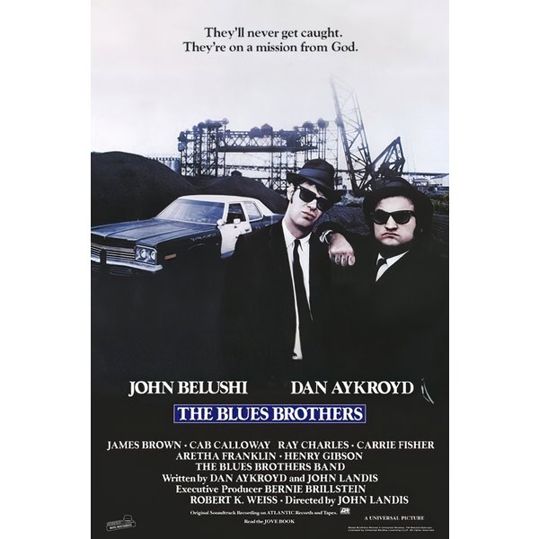 BLUES BROTHERS POSTER, Affiche