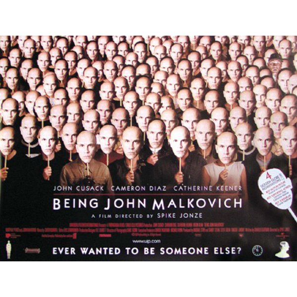 BEING JOHN MALKOVICH, Poster, Affiche