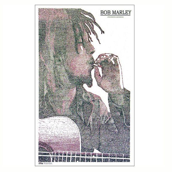 POSTER BOB MARLEY "EXODUS" POPART