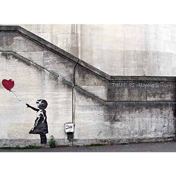 Poster Banksy Hope