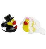 Canards de bain "Couple de mariés"