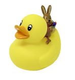 Canard de bain avec Lapin de Pâques