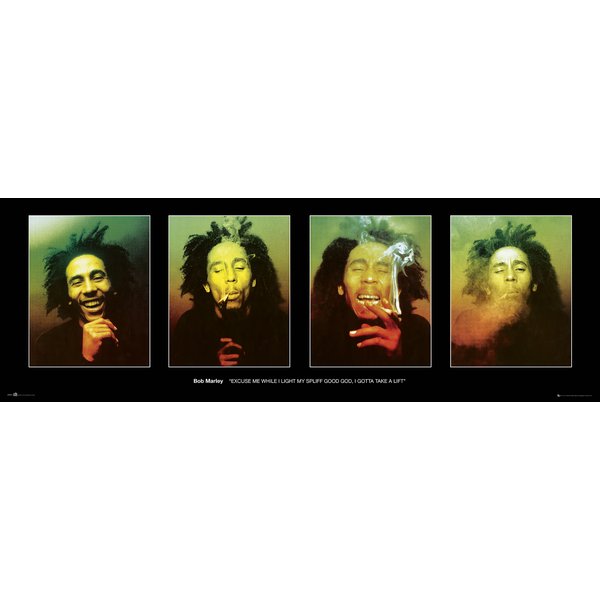Poster Xl au format paysage Bob Marley - 