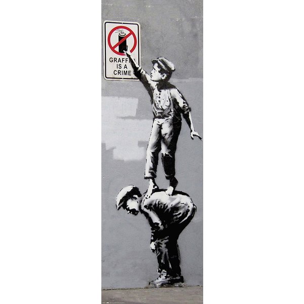 Poster de porte Bansky - 