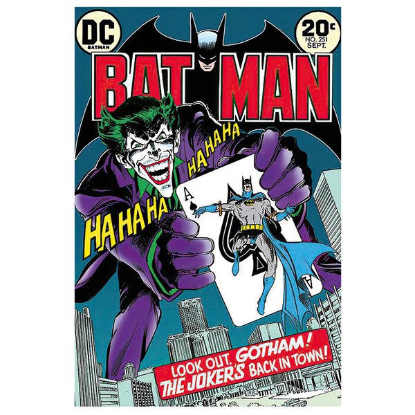 Poster Batman Bande dessinée -