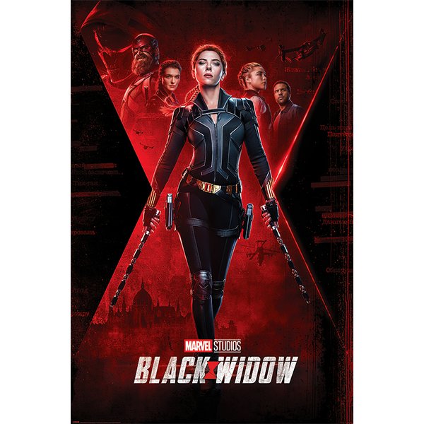 Poster Marvel Black Widow -