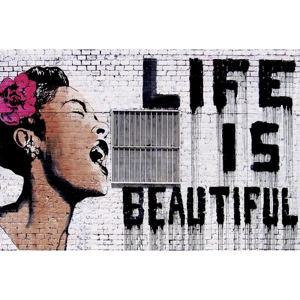 Poster Banksy - Billie Holiday