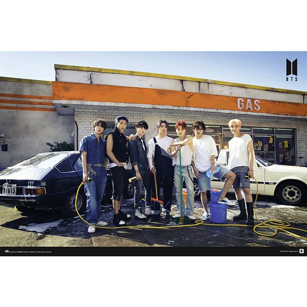 Poster BTS - Gas Station