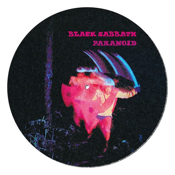 Tapis de protection pour Platine Vinyle Black Sabbath