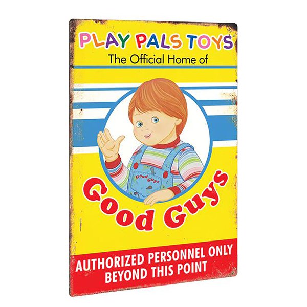 Plaque en tôle Chucky Child's Play 2 -